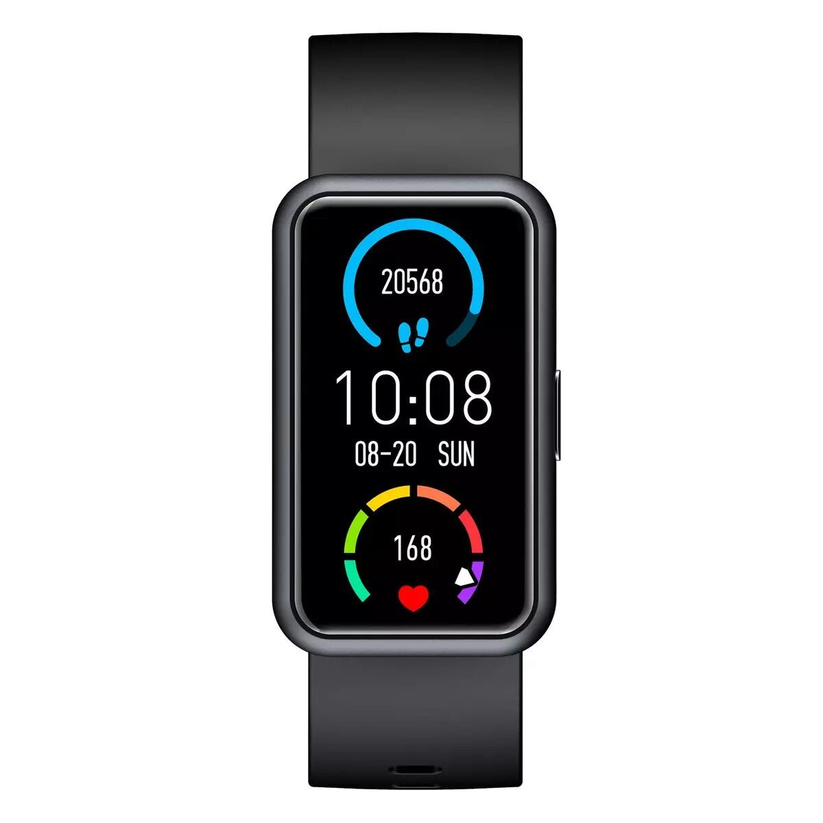 Abyx Fit - Etna - Montre connectée - Noire - flash vidéo