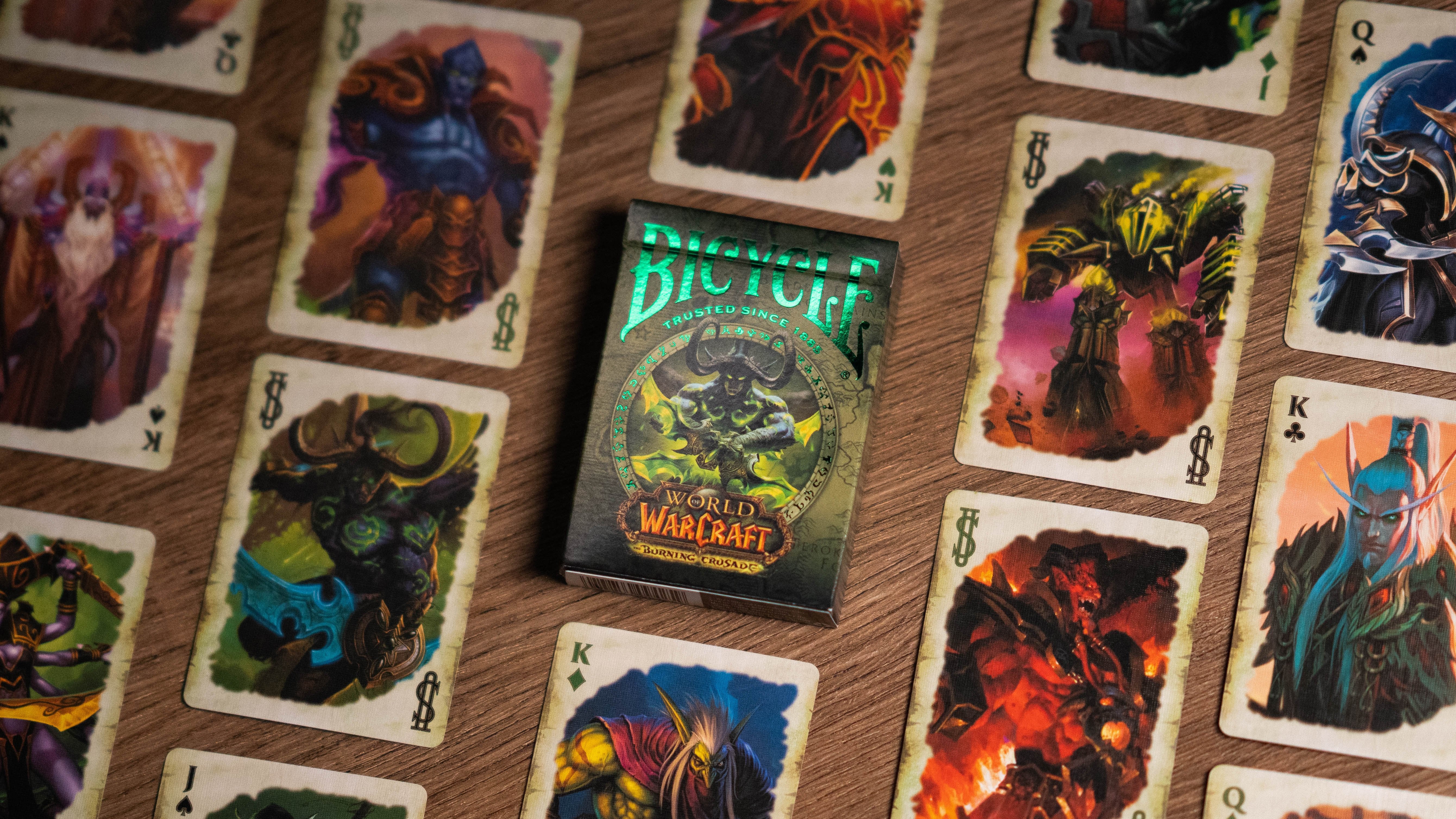 Bicycle - Carte de jeu Standard 56 pièce(s) World Of Warcaft: Burning Crusade - flash vidéo