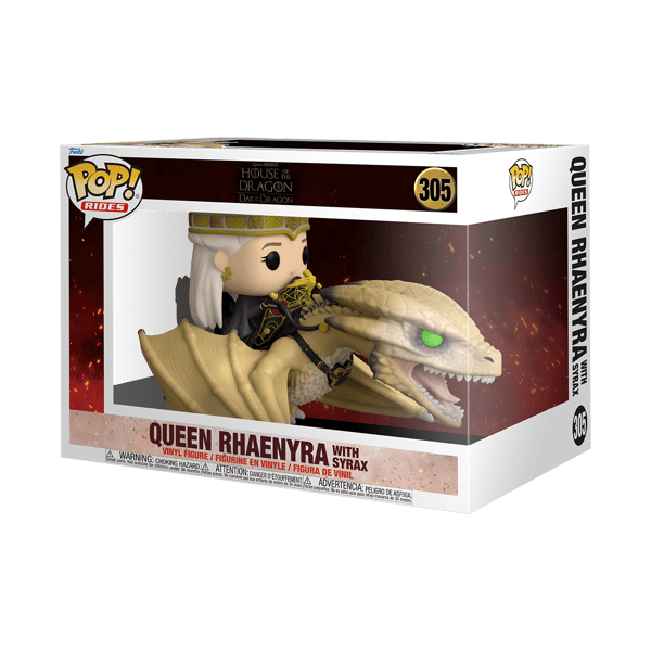 Funko Pop! Ride Deluxe: House of the Dragon - Queen Rhaenyra with Syrax - flash vidéo