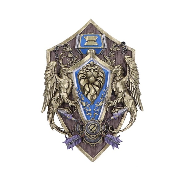Nemesis Now - World of Warcraft - Plaque Murale Alliance 30cm - flash vidéo
