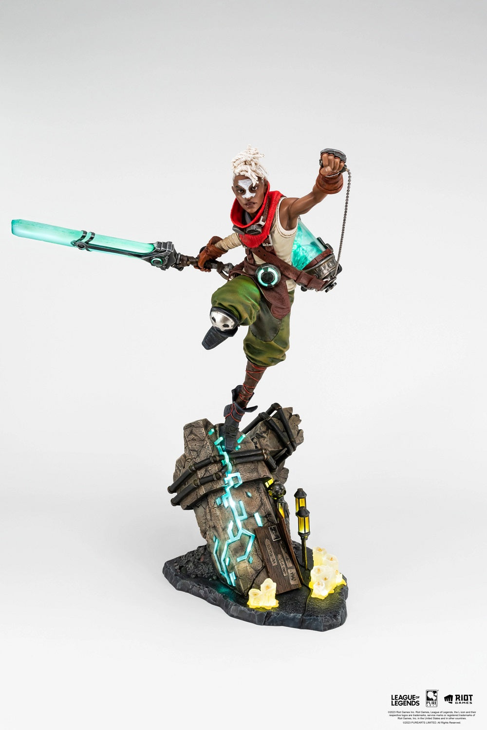 PureArts - 1:4 Scale Statues - League Of Legends - Ekko Statue 62cm - flash vidéo
