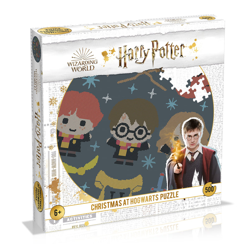 Harry Potter - Un Noël à Poudlard Puzzle 500 pcs