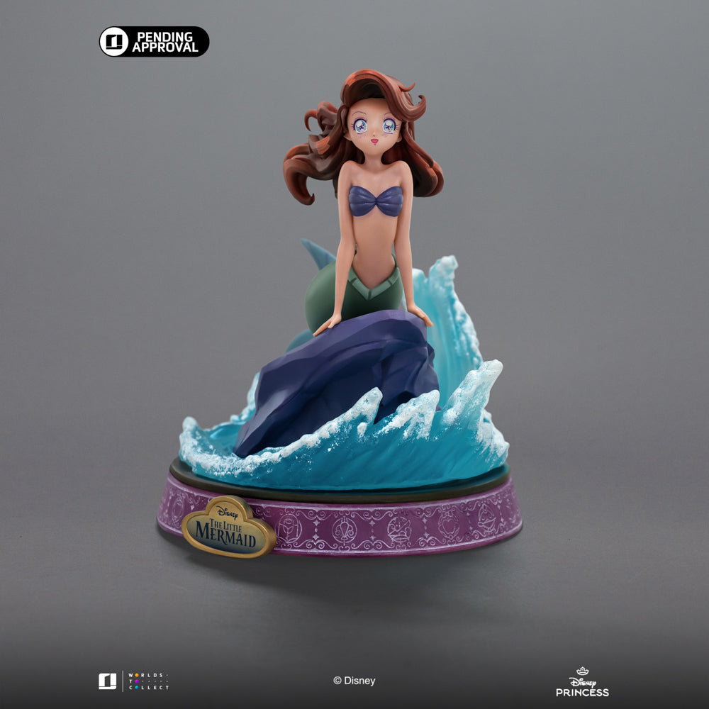 Iron Studios - Art Scale 1/10 - Disney's Princess - La Petite Sirène - Ariel (Anime) Statue 15cm