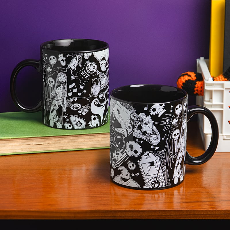 L'Étrange Noël de monsieur Jack - Mug XL Glow in the Dark - flash vidéo