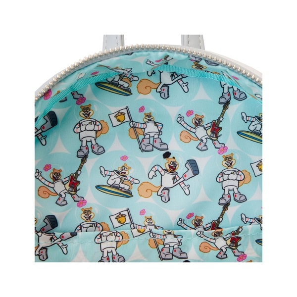Loungefly: Nickelodeon - SpongeBob SquarePants - Sandy Cheeks Cosplay Mini Backpack - flash vidéo