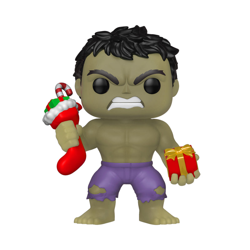 Funko Pop! 4-Pack: Marvel: Happy Holidays - Hulk / Groot / Cap Snowman / Thanos (Special Edition)