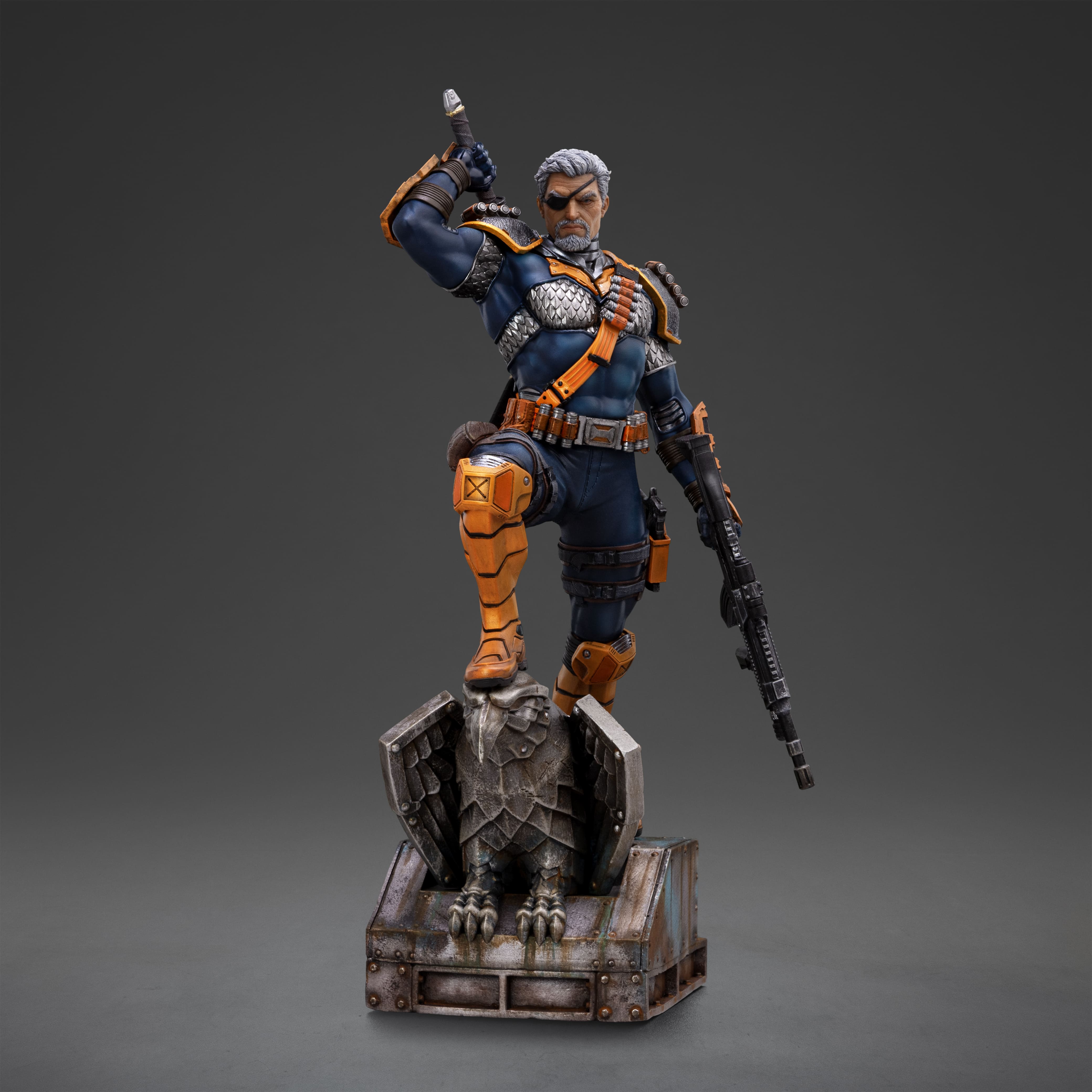Iron Studios - Art Scale 1/10 - DC Comics Series 9 - Deathstroke Statue 25cm - flash vidéo