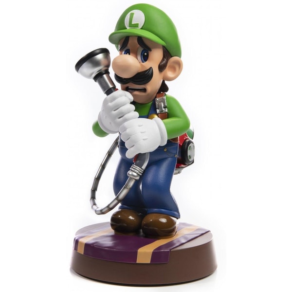 First 4 Figures - Luigi's Mansion 3 - Luigi Statue Edition Standard 25cm - flash vidéo