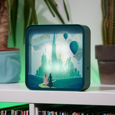 Numskull - Wicked - Lampe en acrylique Cité d'Émeraude - flash vidéo