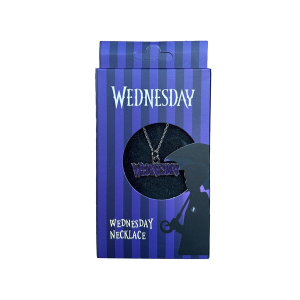 Netflix - Mercredi - Collier - Wednesday - flash vidéo