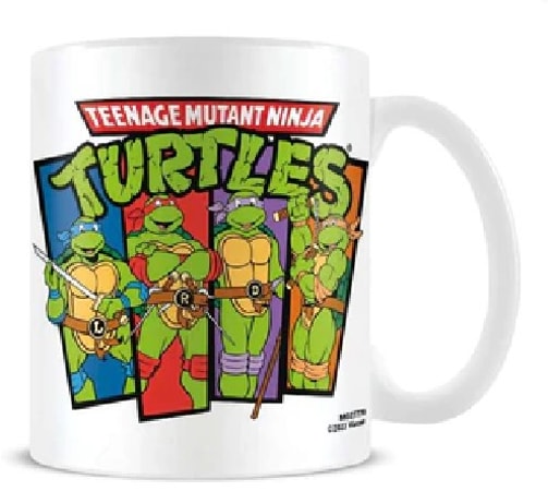 Les Tortues Ninja - Mug "It's Ninja Time" 315ml - flash vidéo