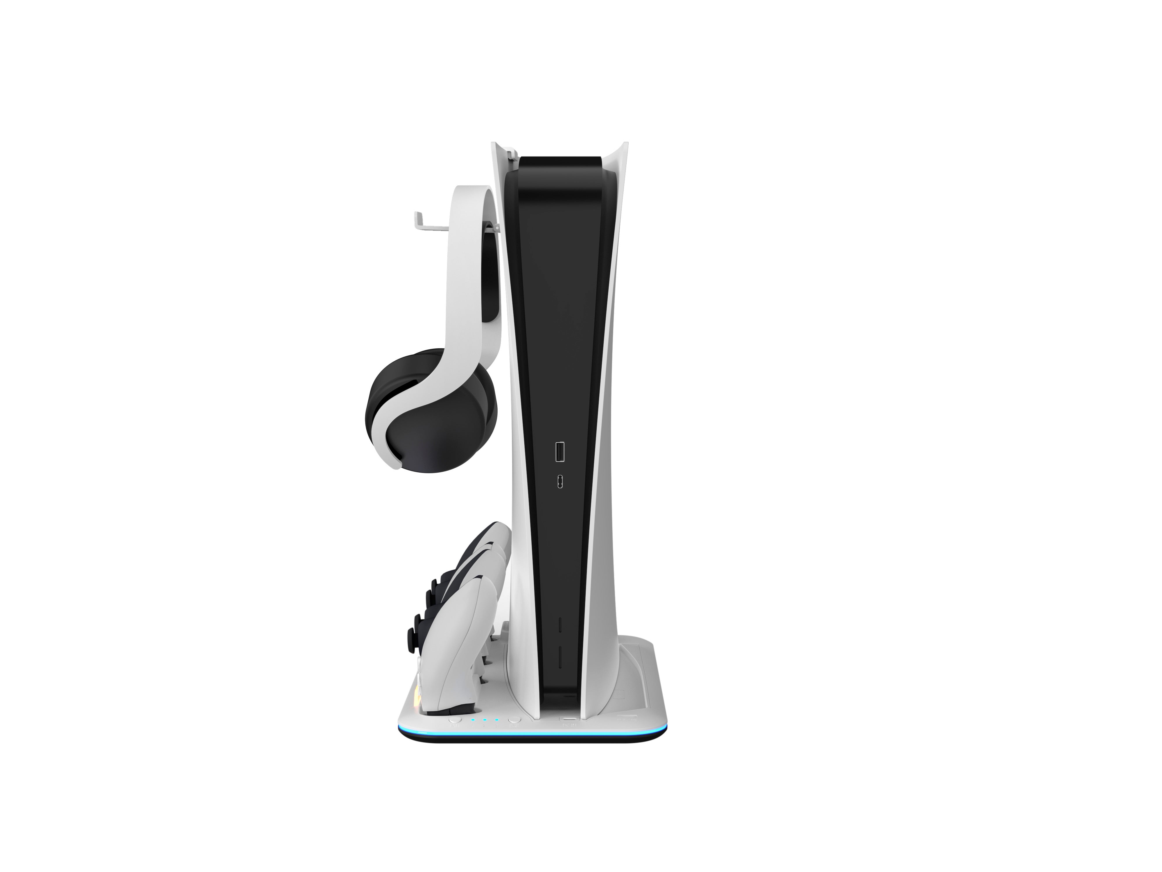 EgoGear - SCH40 - Base RGB de refroidissement et de charge pour PS5, PS5 Slim et PS5 Pro