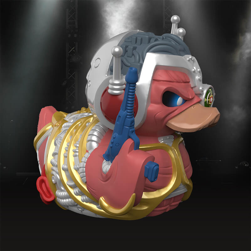 TUBBZ Canard de bain - Iron Maiden - Cyborg Eddie (Première Édition) - flash vidéo