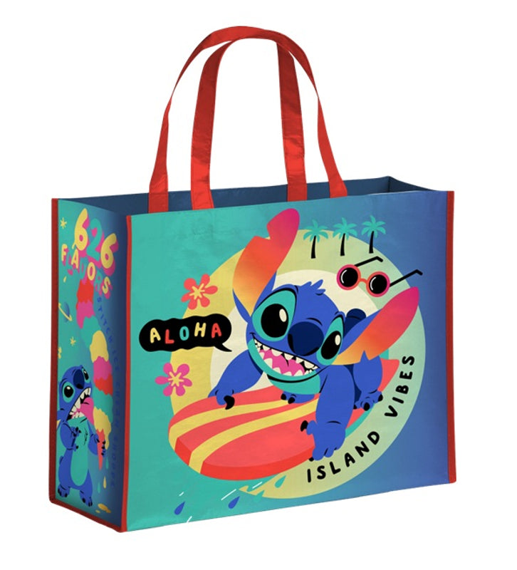 Disney - Lilo et Stitch - Sac de course "Stitch Island Vibes" 40x42x20cm