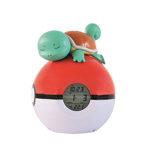 Pokemon - Horloge Alarme FM Led Carapuce
