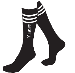 Netflix - Mercredi - Chaussettes noires hautes Mercredi - flash vidéo