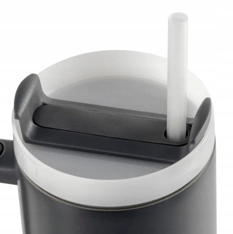 Netflix - Mercredi - Mug de voyage en acier inoxydable "Hellfire Club" 1.2L