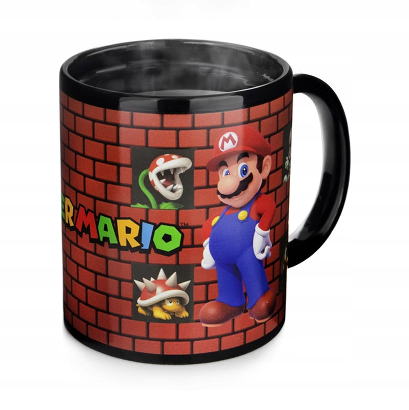 Nintendo - Super Mario - Mug thermoréactif 315ml "Briques"