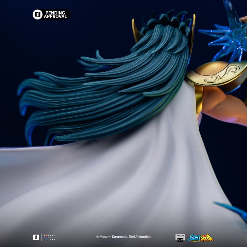 Iron Studios - Art Scale 1/10 - Saint Seiya - Aquarius Camus Statue 25cm