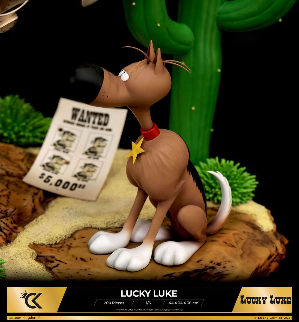 Cartoon Kingdom - 1:6 Statues - Lucky Luke Statue 44cm - flash vidéo