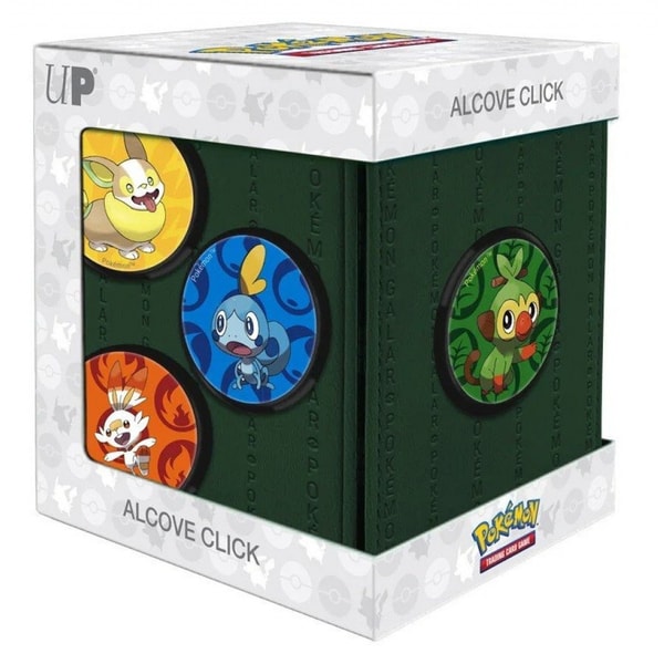 Ultra Pro - Pokémon JCC - Galar Alcove Click Deck Box - flash vidéo