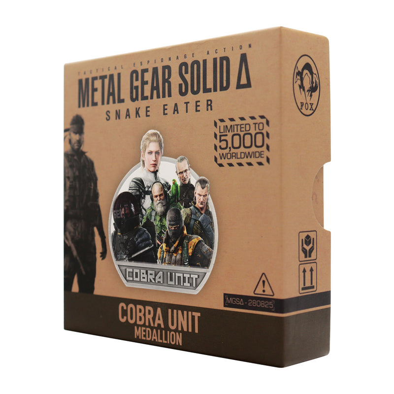 Metal Gear Solid Delta: Snake Eater - Médaillon de collection "Cobra Unit" en Édition Limitée