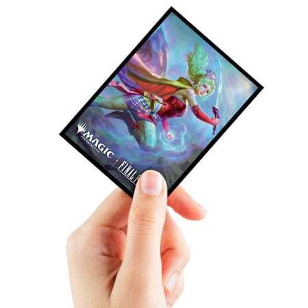 Ultra Pro - Magic: The Gathering - Universes Beyond: Final Fantasy - Sachet de 100 protèges cartes standard Terra, Herald of Hope (63 x 89 mm)