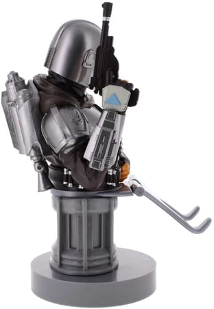 Cable Guys R.E.S.T - Le Mandalorien - Din Djarin Support pour Téléphone et Manette - flash vidéo