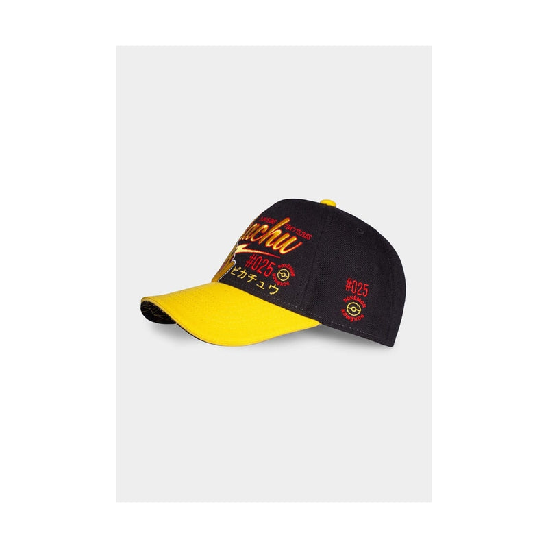 Pokémon - Casquette ajustable "Pikachu #25" - Homme Adulte