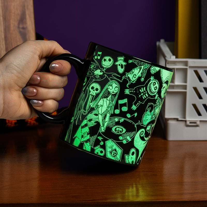 L'Étrange Noël de monsieur Jack - Mug XL Glow in the Dark - flash vidéo
