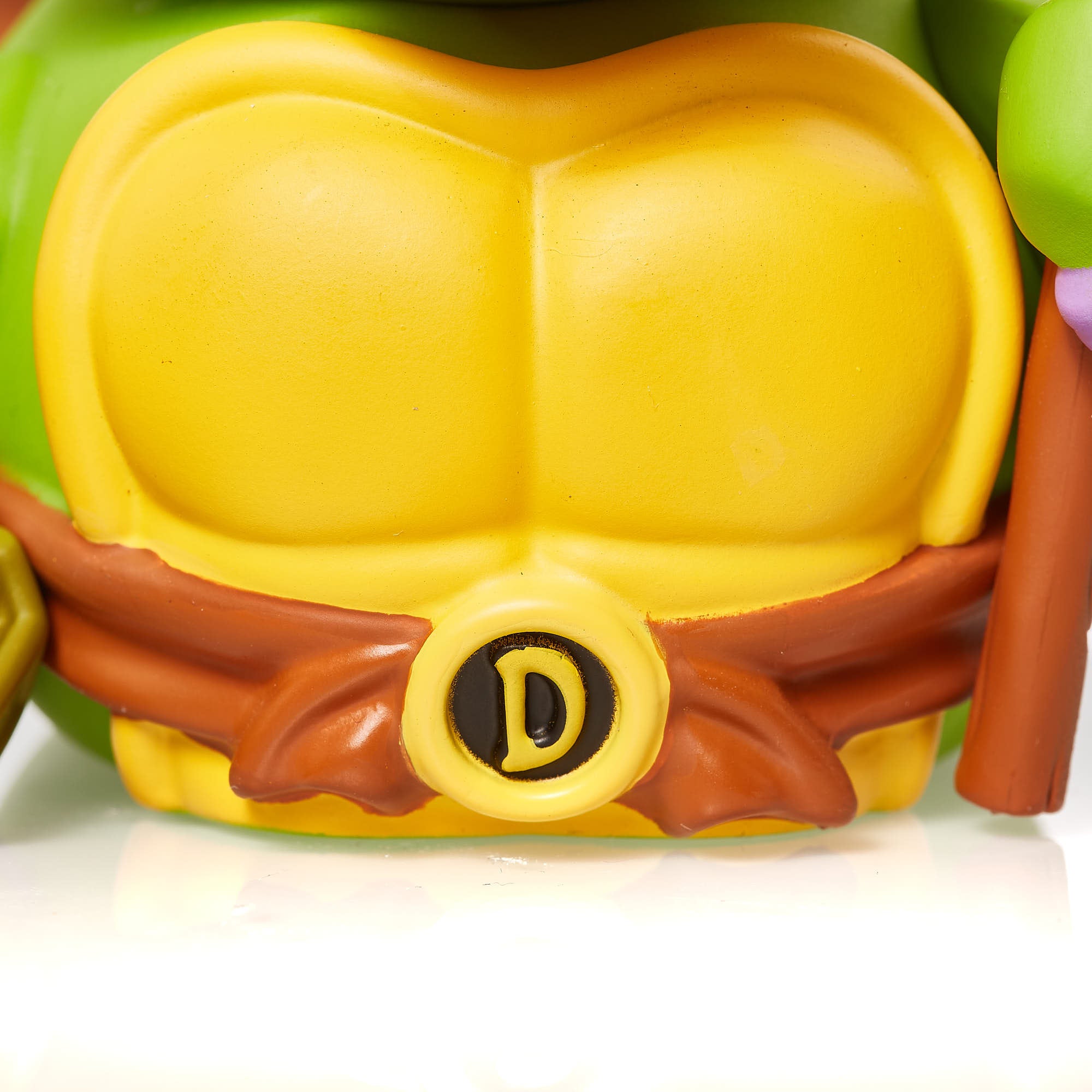 Numskull - Mini TUBBZ Canard de bain - Tortues Ninja - Donatello (Édition baignoire) - 8cm - flash vidéo
