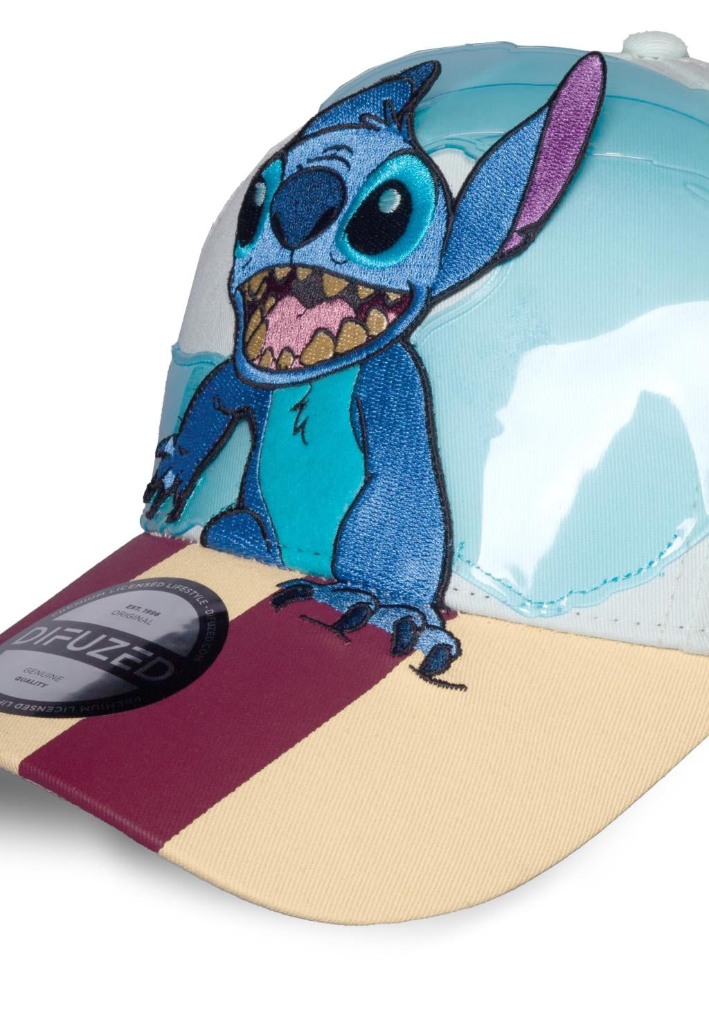 Lilo et Stitch - Casquette ajustable "Stitch surf sur la vague" - flash vidéo