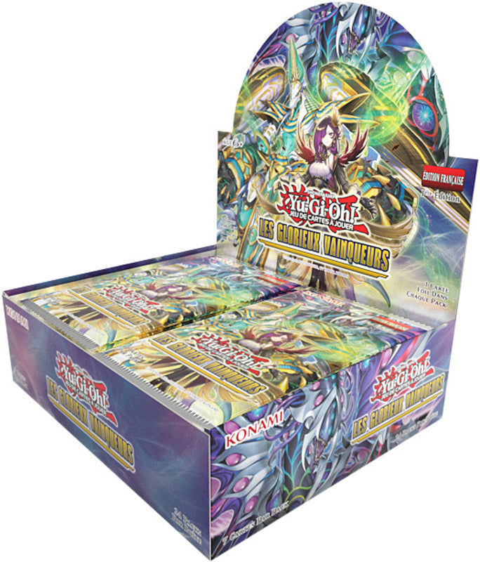 Yu-Gi-Oh! JCC - Display de Pack de Booster Les Glorieux Vainqueurs (24 Boosters)