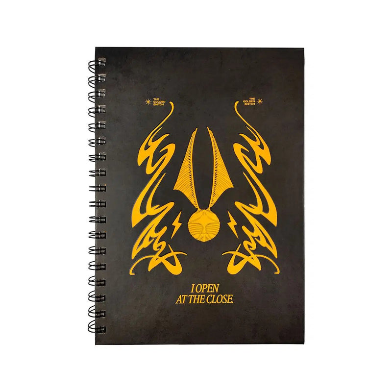 Wizarding World - Harry Potter - Carnet à spirales A5 - Vif d'or