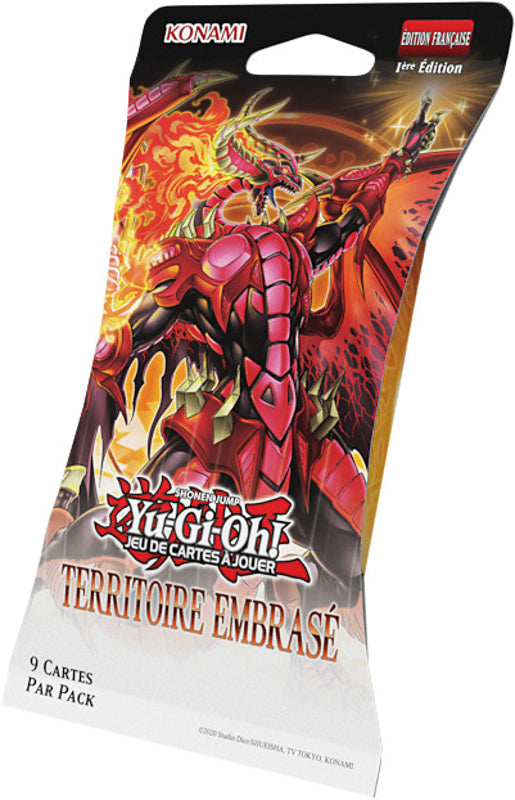 Yu-Gi-Oh! JCC - Pack de Booster Territoire Embrasé (Blister cartonné)