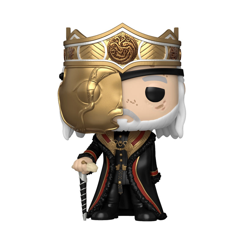 Funko Pop! TV: House of the Dragon - Viserys Targaryen (Masked) (Chance of Unmasked Chase Edition)