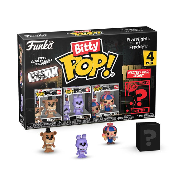 Funko Bitty Pop! 4-Pack: Five Nights at Freddy's - Freddy - flash vidéo