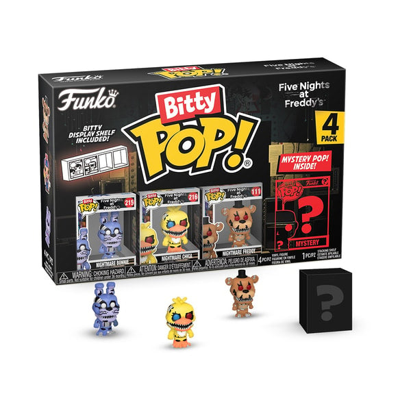 Funko Bitty Pop! 4-Pack: Five Nights at Freddy's - Nightmare Bonnie - flash vidéo