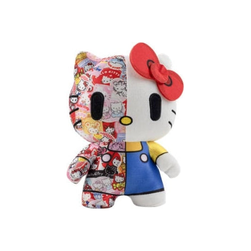 YuMe Toys - Hello Kitty - Peluche DZNR Hello Kitty 17.5cm (Display de 6) - flash vidéo