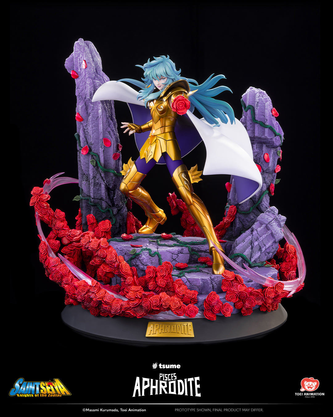 Tsume Art - HQS 1/6 - Saint Seiya - Aphrodite des Poissons Statue 42cm