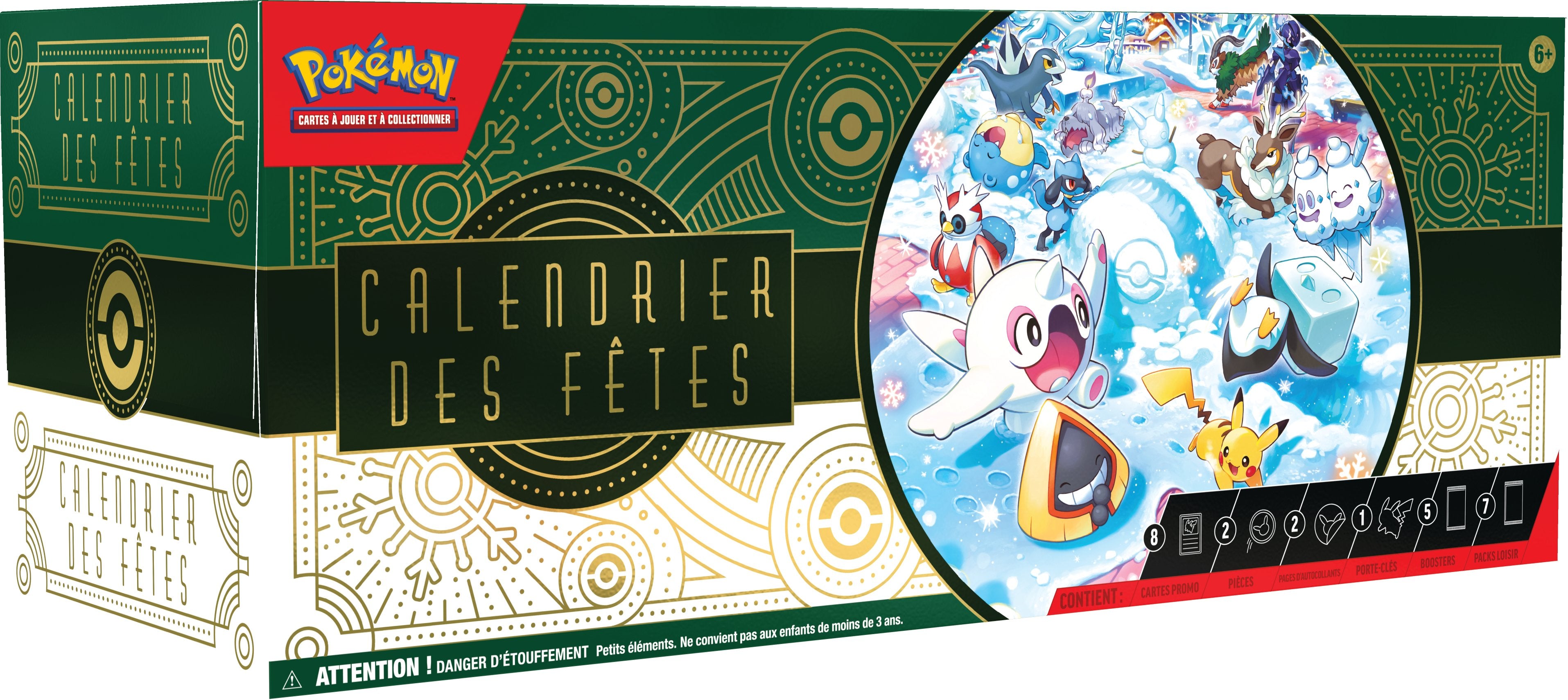 Pokémon JCC - Calendrier des Fêtes 2024 - flash vidéo