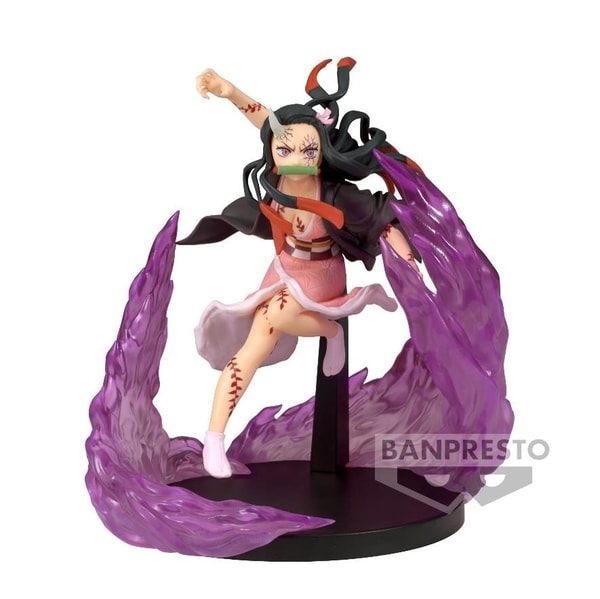 Demon Slayer: Kimetsu no Yaiba - Vibration Stars PLUS - Nezuko Kamado Statue 13cm - flash vidéo