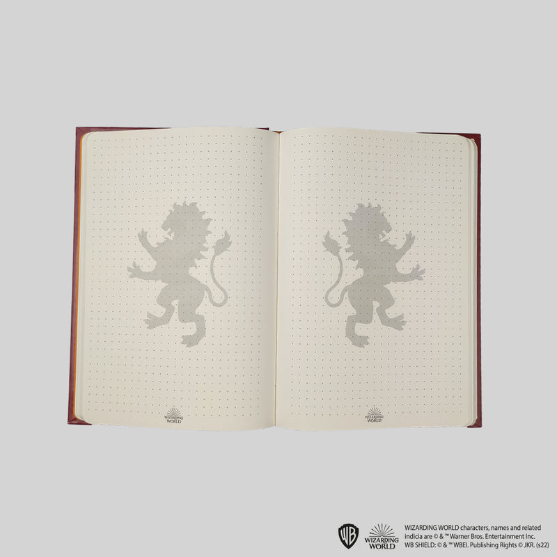 Wizarding World - Harry Potter - Cahier Rigide A5 - Gryffondor