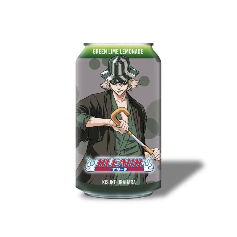 Bleach Soda Limonade Citron Vert KISUKE 330ml (Plateau de 12 Canettes)