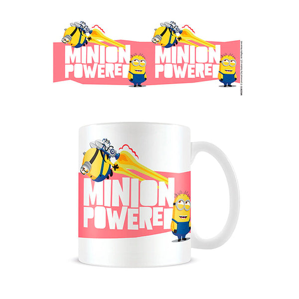 Les Minions 2 : Il était une fois Gru - Mug "Minion Powered" 315ml - flash vidéo