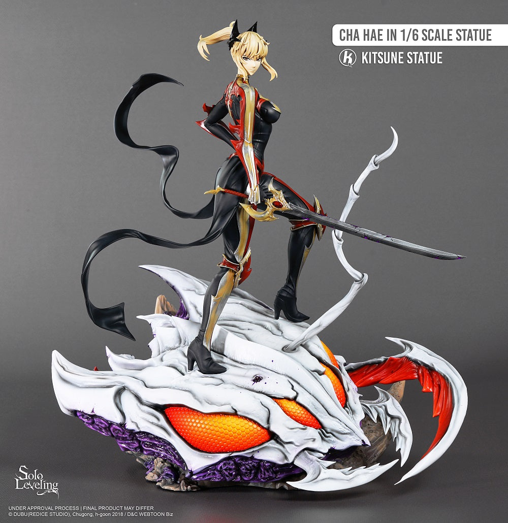 Legend Figure - Solo Leveling - Cha Hae-In 1/6 Statue 39cm - flash vidéo