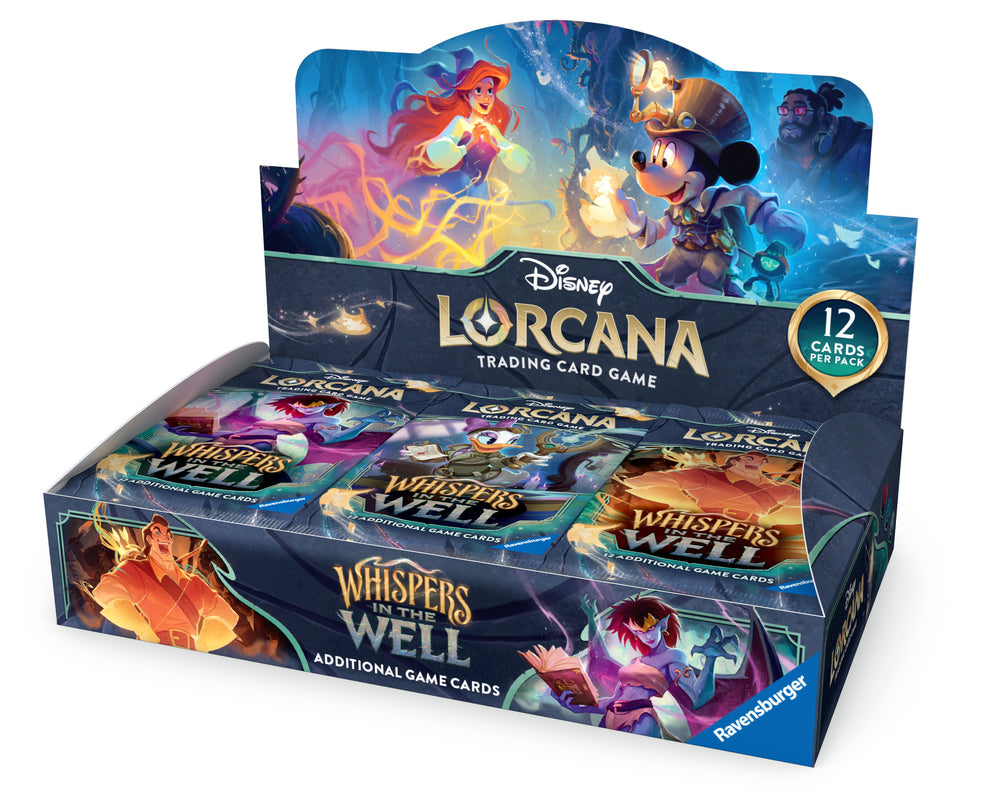 Disney Lorcana TCG: Whispers in the Well - Booster Display (24 Booster)