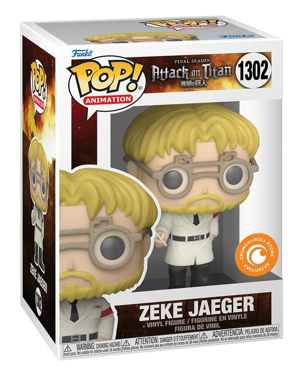 Funko Pop! Animation: Attack on Titan - Zeke Jaeger - Crunchyroll Exclusive - flash vidéo