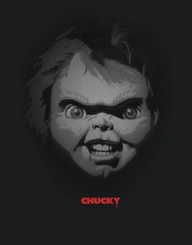 Chucky - T-Shirt Noir Portrait - S