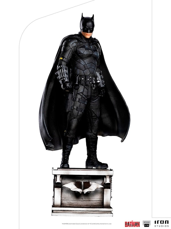 Iron Studios - Arts Scale 1/10 - DC Comics - The Batman (2022) - Batman Statue 26cm - flash vidéo